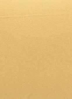 Clearance Bouchara COUSSIN EN COTON UNI AVEC PETITS POMPONS MOUTARDE