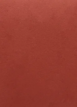 Online Bouchara COUSSIN EN COTON UNI AVEC PETITS POMPONS ROUILLE