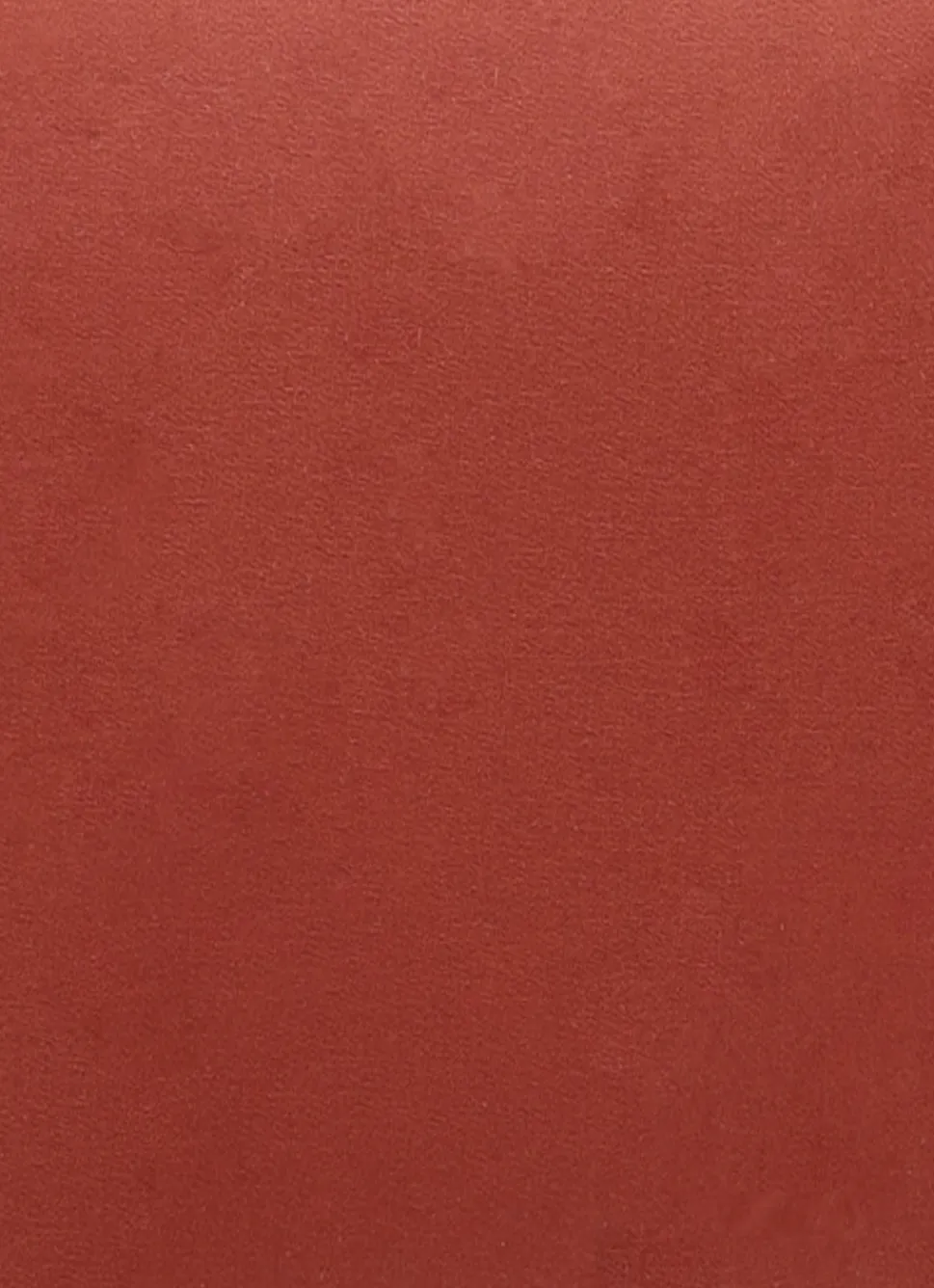 Online Bouchara COUSSIN EN COTON UNI AVEC PETITS POMPONS ROUILLE