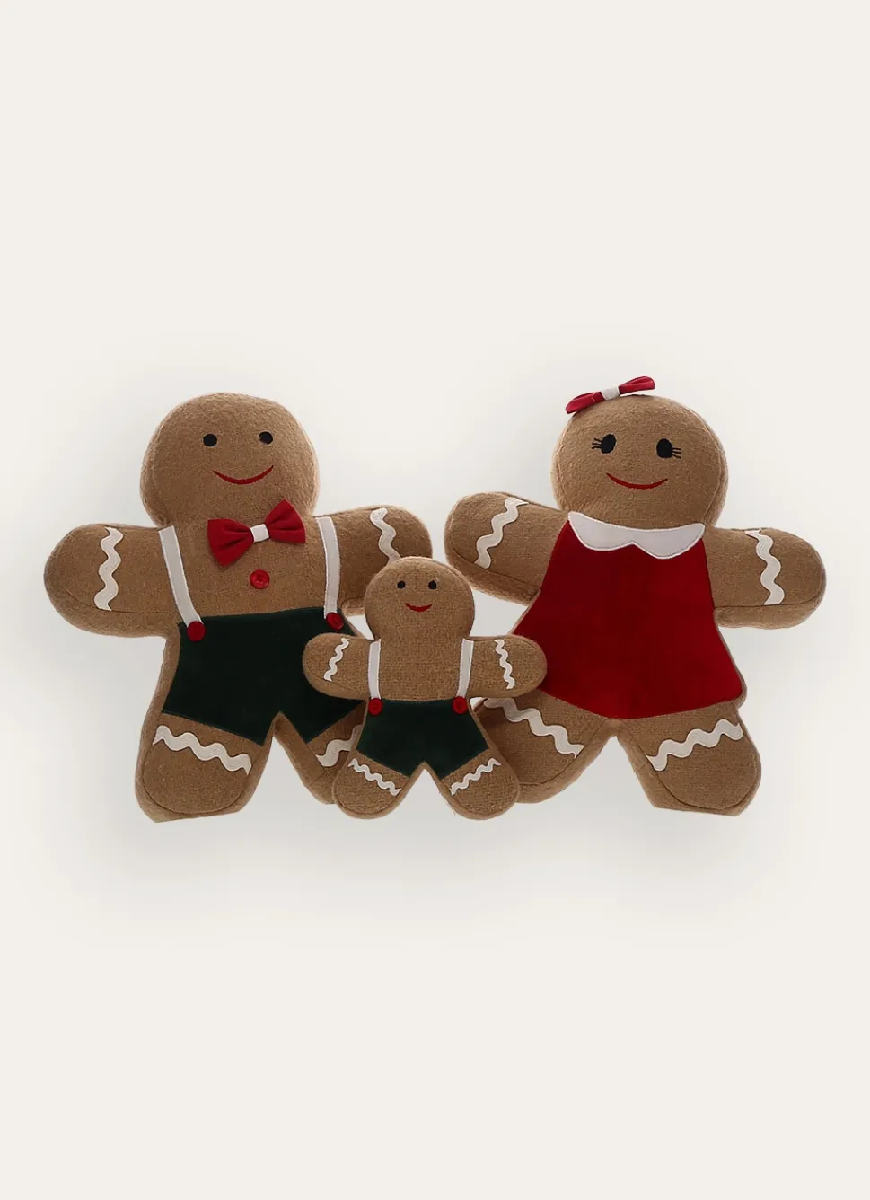 Discount Bouchara COUSSIN EN FORME DE PETIT BONHOMME PAIN D’ÉPICES MULTICOLORE