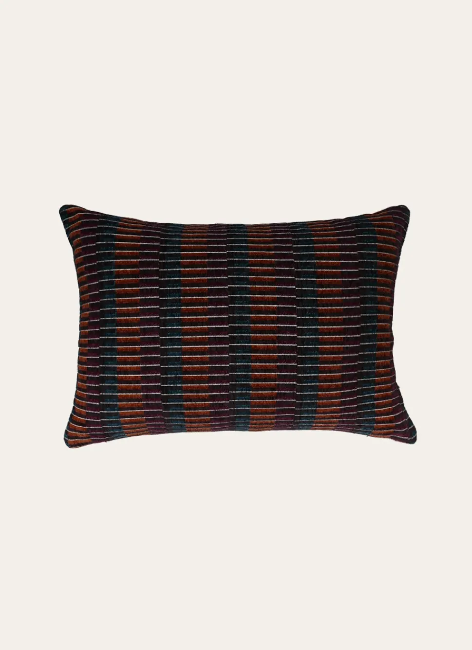 Bouchara COUSSIN EN JACQUARD CHENILLE MULTICOLORE