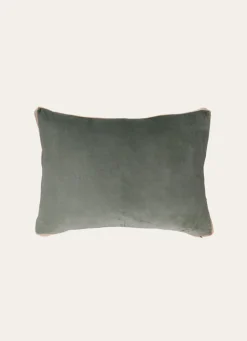 Clearance Bouchara COUSSIN EN VELOURS RANG vert