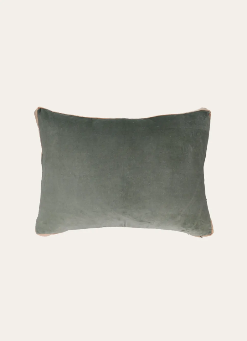 Clearance Bouchara COUSSIN EN VELOURS RANG vert