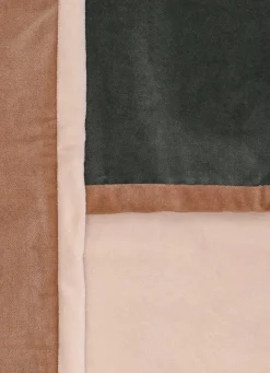 Clearance Bouchara COUSSIN EN VELOURS RANG vert