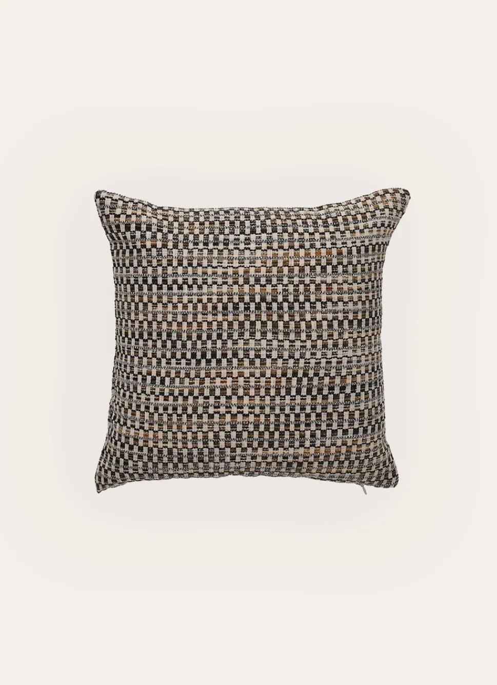 Online Bouchara COUSSIN JACQUARD CHENILLE À MOTIFS GÉOMÉTRIQUES MULTICOLORE