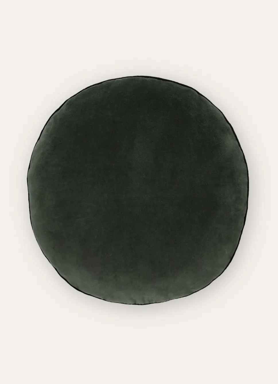 Best Bouchara COUSSIN ROND EN VELOURS ROMARIN