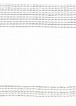 Clearance Bouchara COUSSIN TISSÉ AVEC CARREAUX PLACÉS BLANC / NOIR