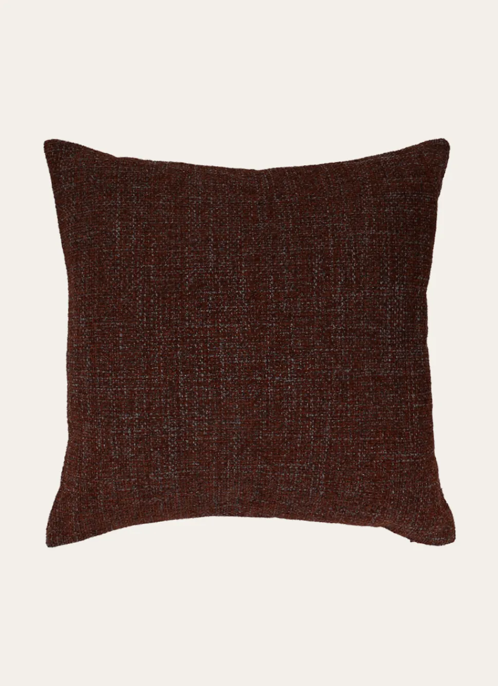Clearance Bouchara COUSSIN TISSAGE CHINÉ CHACHA BRUN