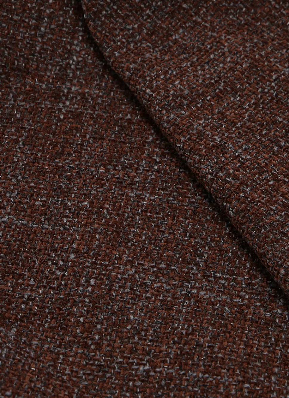 Clearance Bouchara COUSSIN TISSAGE CHINÉ CHACHA BRUN