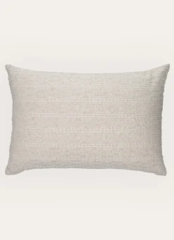 Online Bouchara COUSSIN UNI AVEC PASSAGE FILS FANTAISIE ECRU