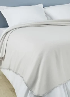 Online Bouchara COUVERTURE POLAIRE LÉGÈRE GRIS