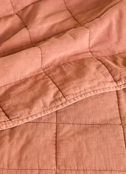 Outlet Bouchara COUVRE-LIT MATELASSÉ UNI MARRON