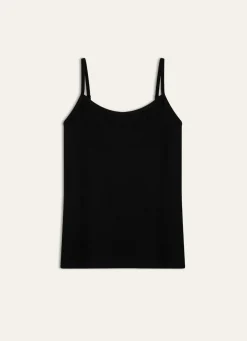 Online Bouchara DÉBARDEUR COTON BIOLOGIQUE Noir