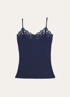 Best Bouchara DÉBARDEUR DENTELLE NAVY