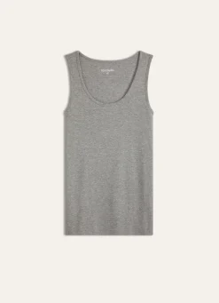 Sale Bouchara DÉBARDEUR GRIS CHINÉ