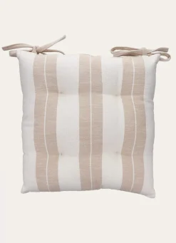 Best Bouchara DESSUS DE CHAISE LARGES RAYURES BEIGE / ÉCRU