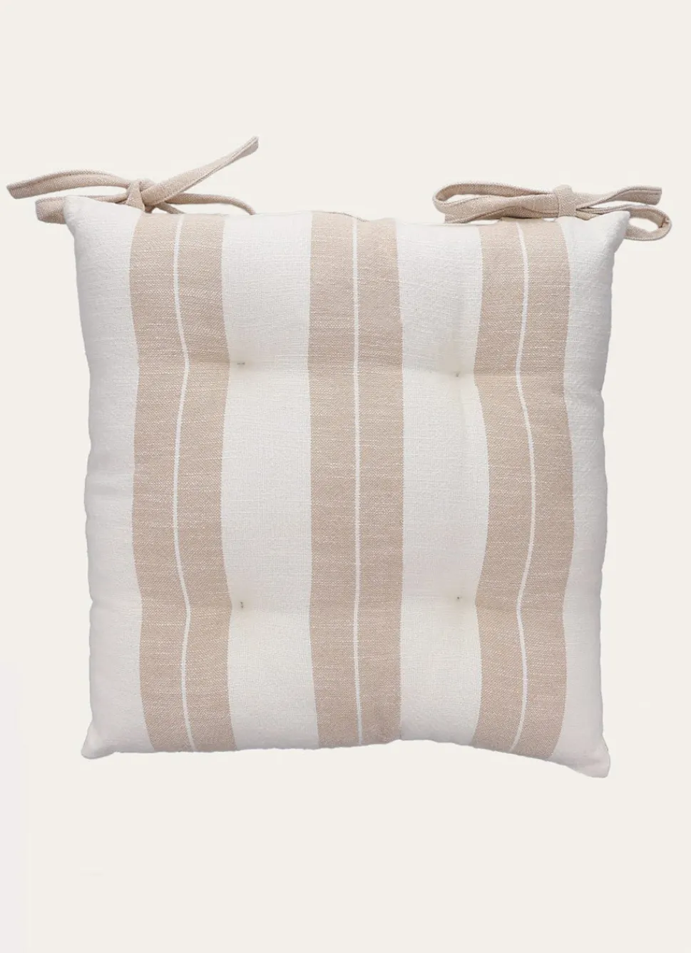Best Bouchara DESSUS DE CHAISE LARGES RAYURES BEIGE / ÉCRU