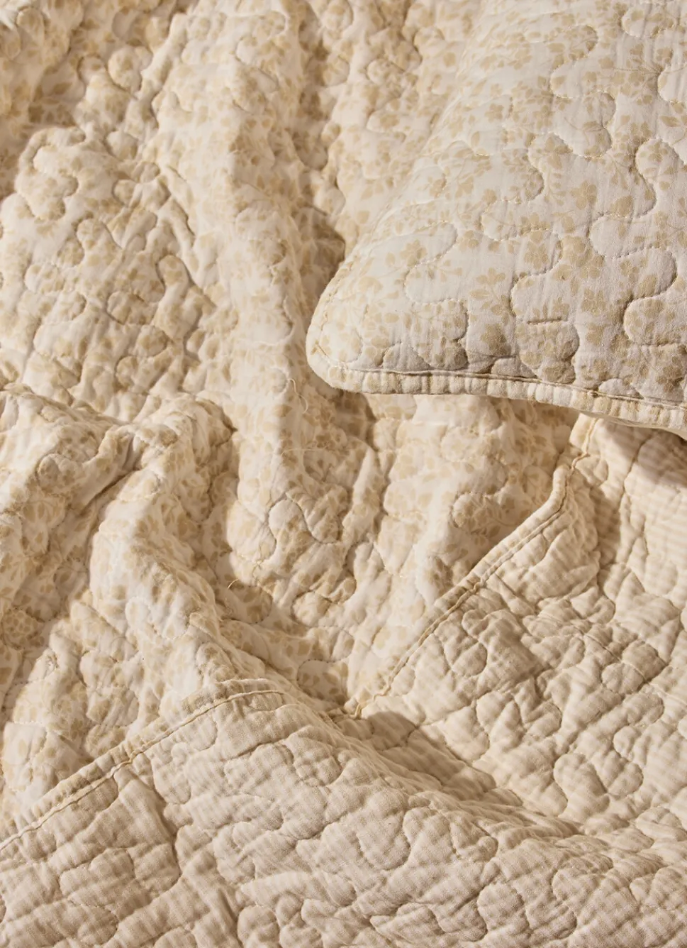 Best Bouchara DESSUS DE LIT MATELASSÉ DOMITILLE ÉCRU