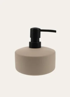 Hot Bouchara DISTRIBUTEUR DE SAVON EN GRÈS TAUPE