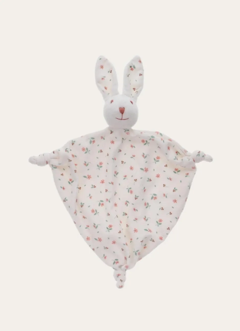 Best Bouchara DOUDOU LAPIN IMPRIMÉ FLEURS ECRU
