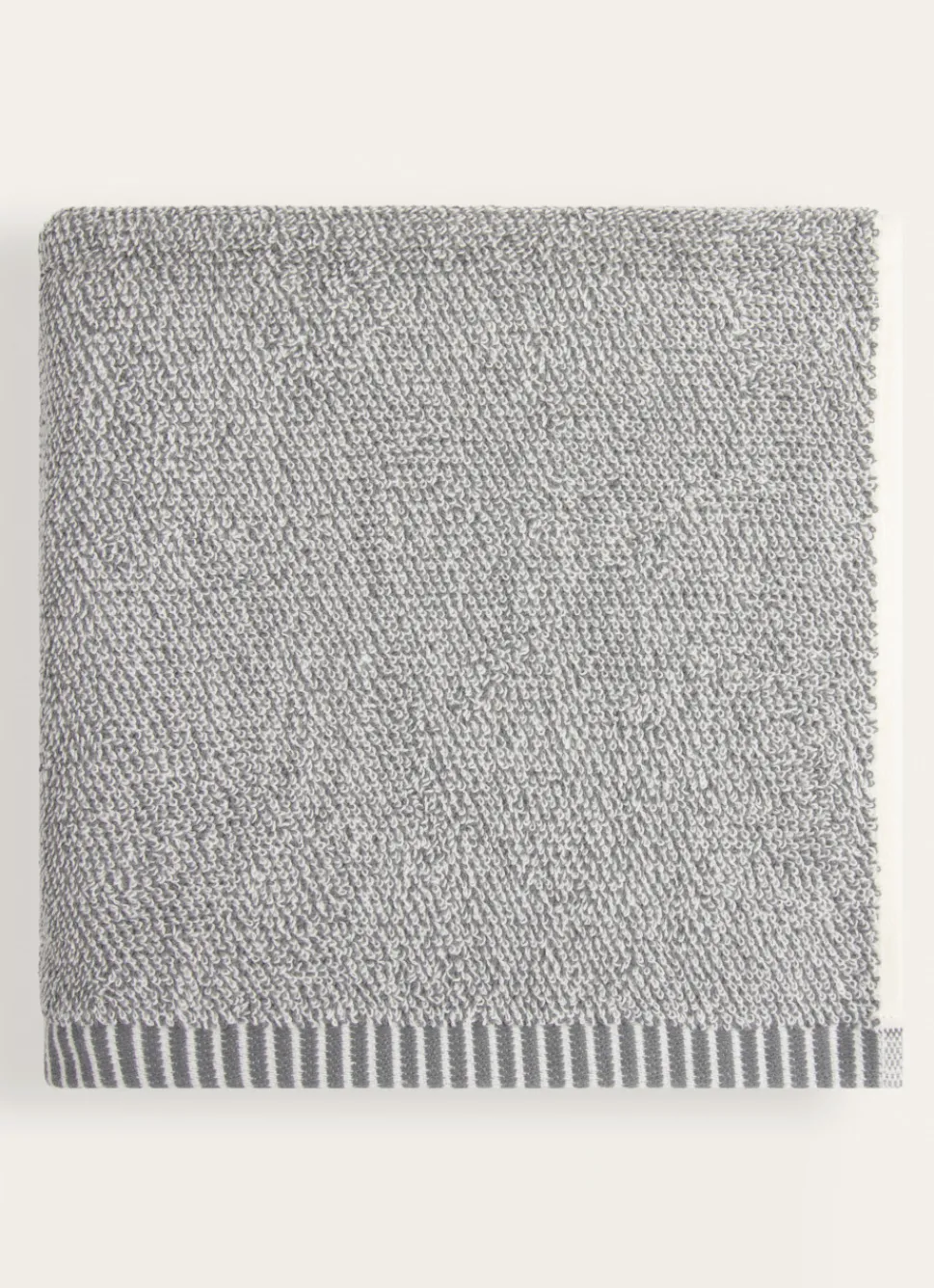 Sale Bouchara DRAP DE BAIN CHINÉ GRIS