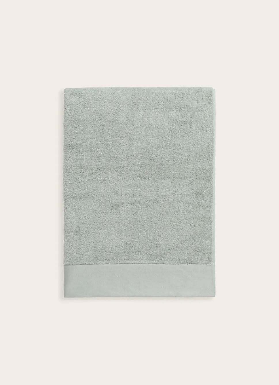 Bouchara DRAP DE BAIN COTON MOELLEUX ZÉRO TORSION VERT TILLEUL