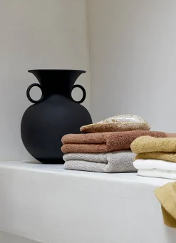 Outlet Bouchara DRAP DE BAIN COTON MOELLEUX ZÉRO TORSION BLEU GRIS