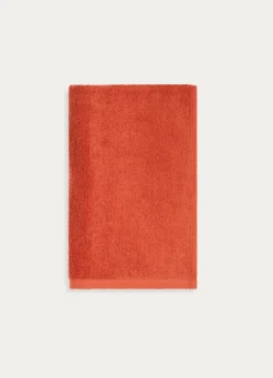 Online Bouchara DRAP DE BAIN EN COTON UNI BASIL TERRACOTTA