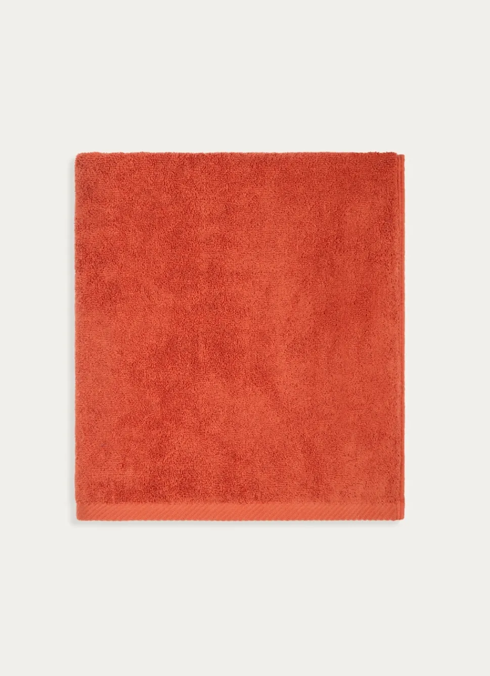 Online Bouchara DRAP DE BAIN EN COTON UNI BASIL TERRACOTTA