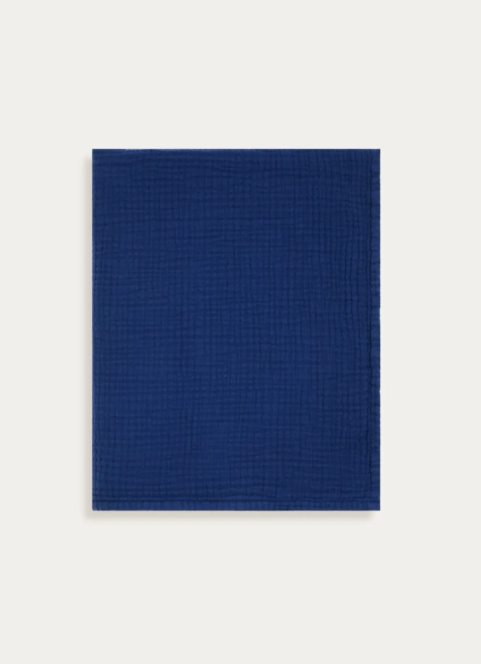 Online Bouchara DRAP DE BAIN UNI EN GAZE DE COTON ODYSSÉE BLEU MARINE