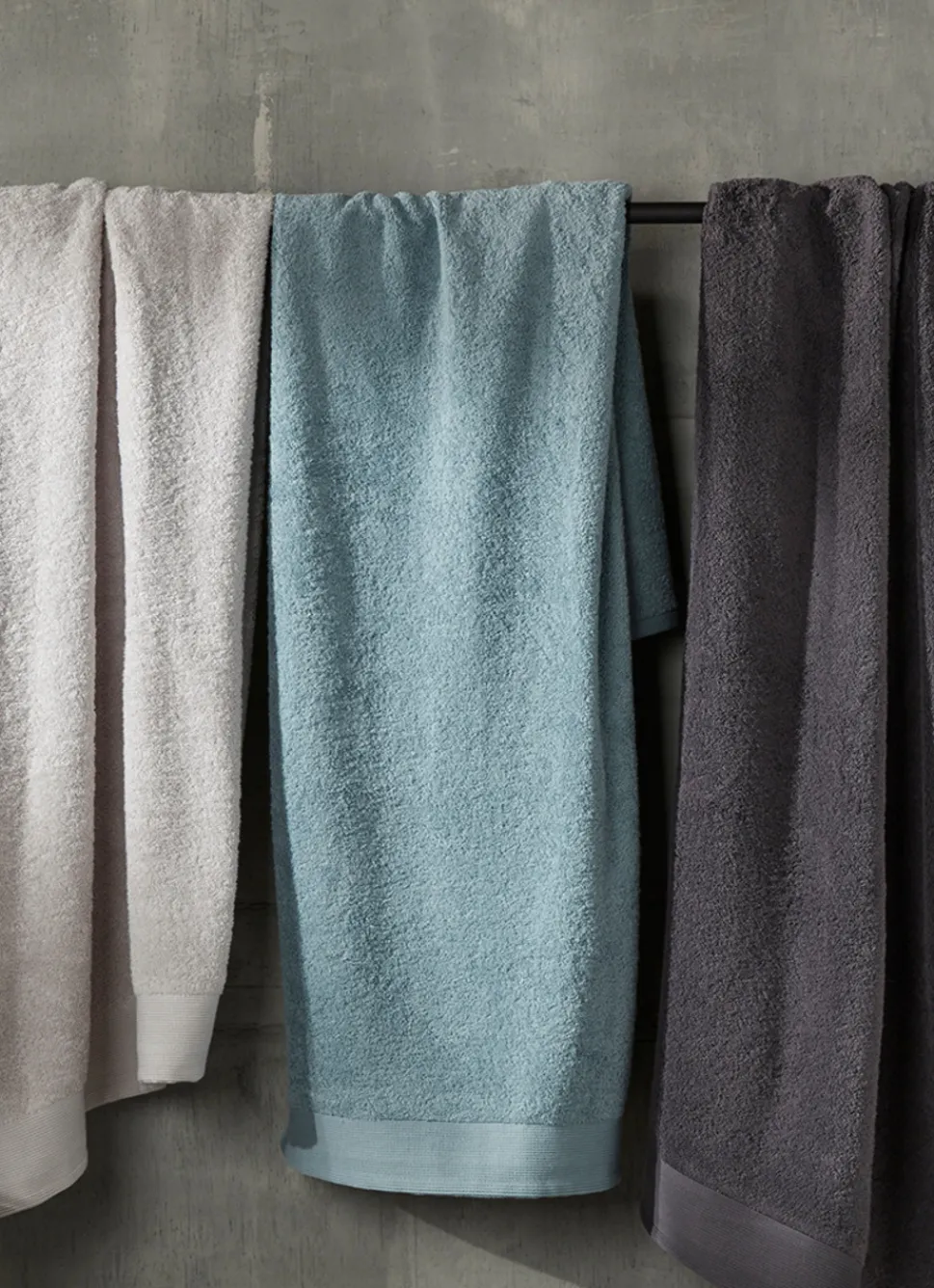 Bouchara DRAP DE BAIN UNI 500GR BLEU ORAGE