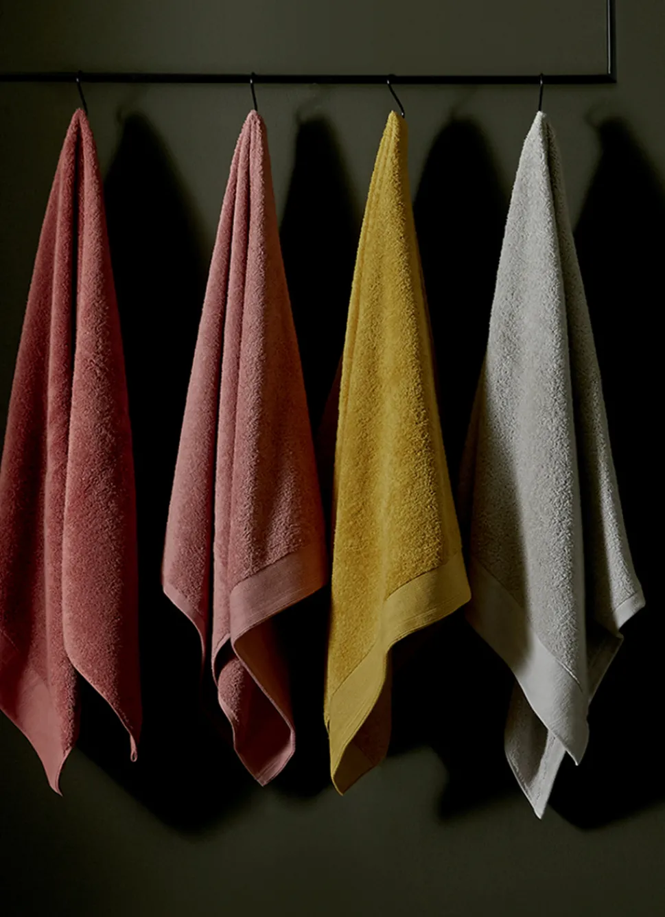 Clearance Bouchara DRAP DE BAIN UNI 500GR ROSE