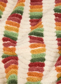 Best Bouchara DRAP DE DOUCHE À RAYURES FANTAISIES MULTICOLORE