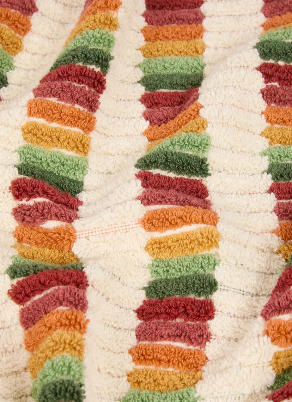 Best Bouchara DRAP DE DOUCHE À RAYURES FANTAISIES MULTICOLORE