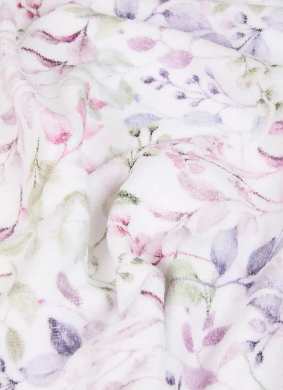 New Bouchara DRAP DE DOUCHE EN EN VELOURS IMPRIMÉ MULTICOLORE