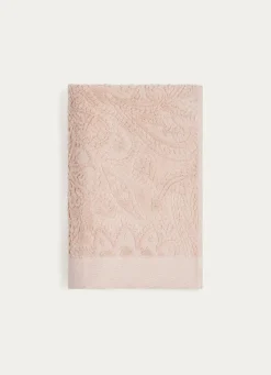 Hot Bouchara DRAP DE DOUCHE EN VELOURS JOSEPHINE BEIGE