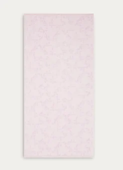 Bouchara DRAP DE DOUCHE JACQUARD UNI ROSE