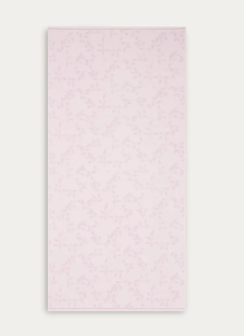 Bouchara DRAP DE DOUCHE JACQUARD UNI ROSE
