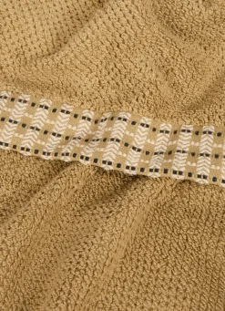 Online Bouchara DRAP DE DOUCHE UNI AVEC LITEAU FANTAISIE VERT OLIVE