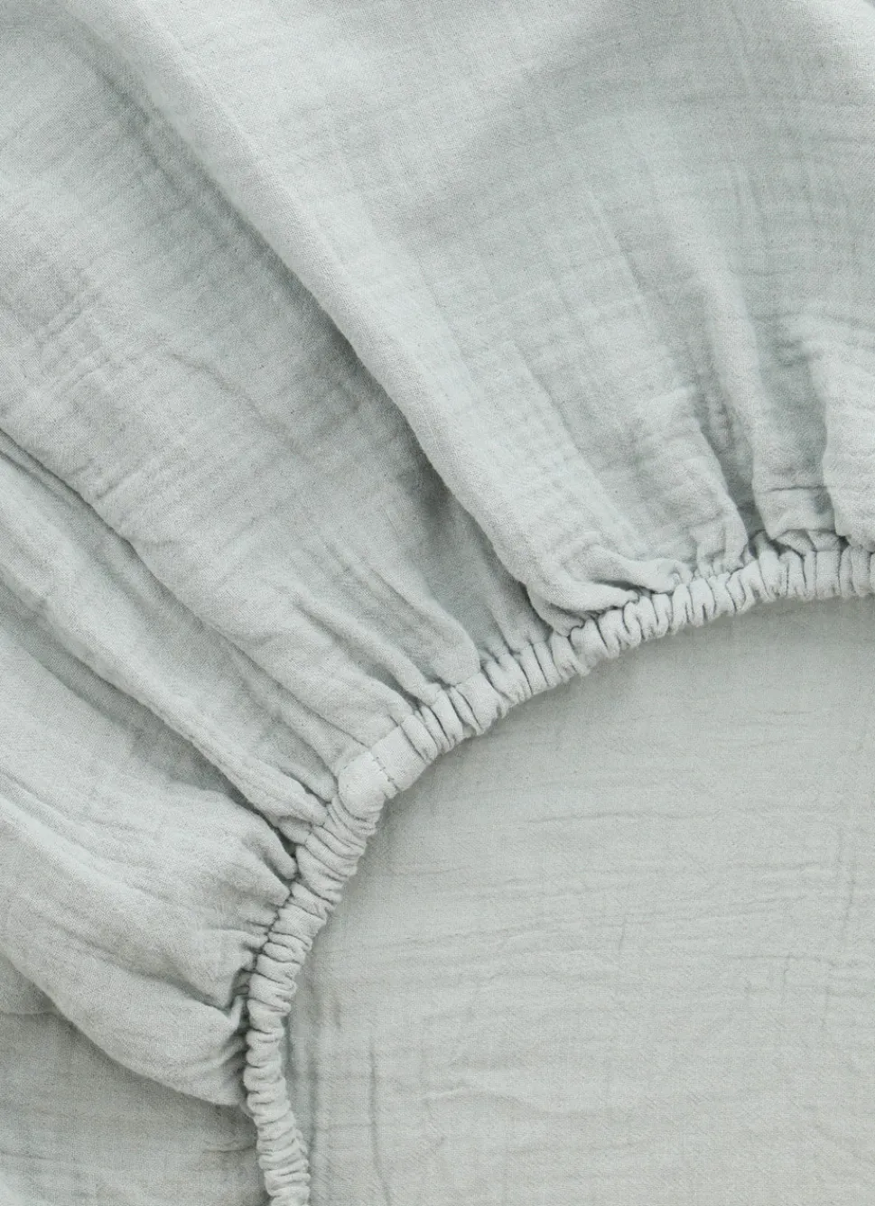 New Bouchara DRAP HOUSSE BÉBÉ EN GAZE DE COTON MOUSSE