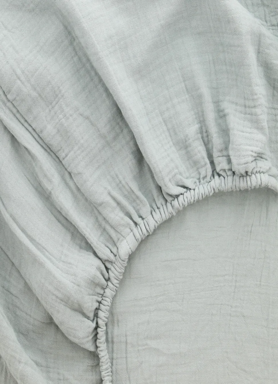 New Bouchara DRAP HOUSSE BÉBÉ EN GAZE DE COTON MOUSSE