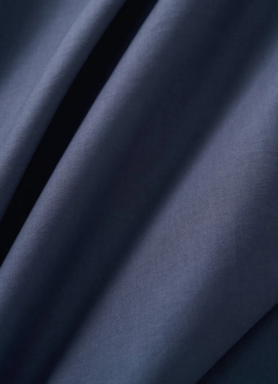 Hot Bouchara DRAP HOUSSE EN COTON BLEU MARINE