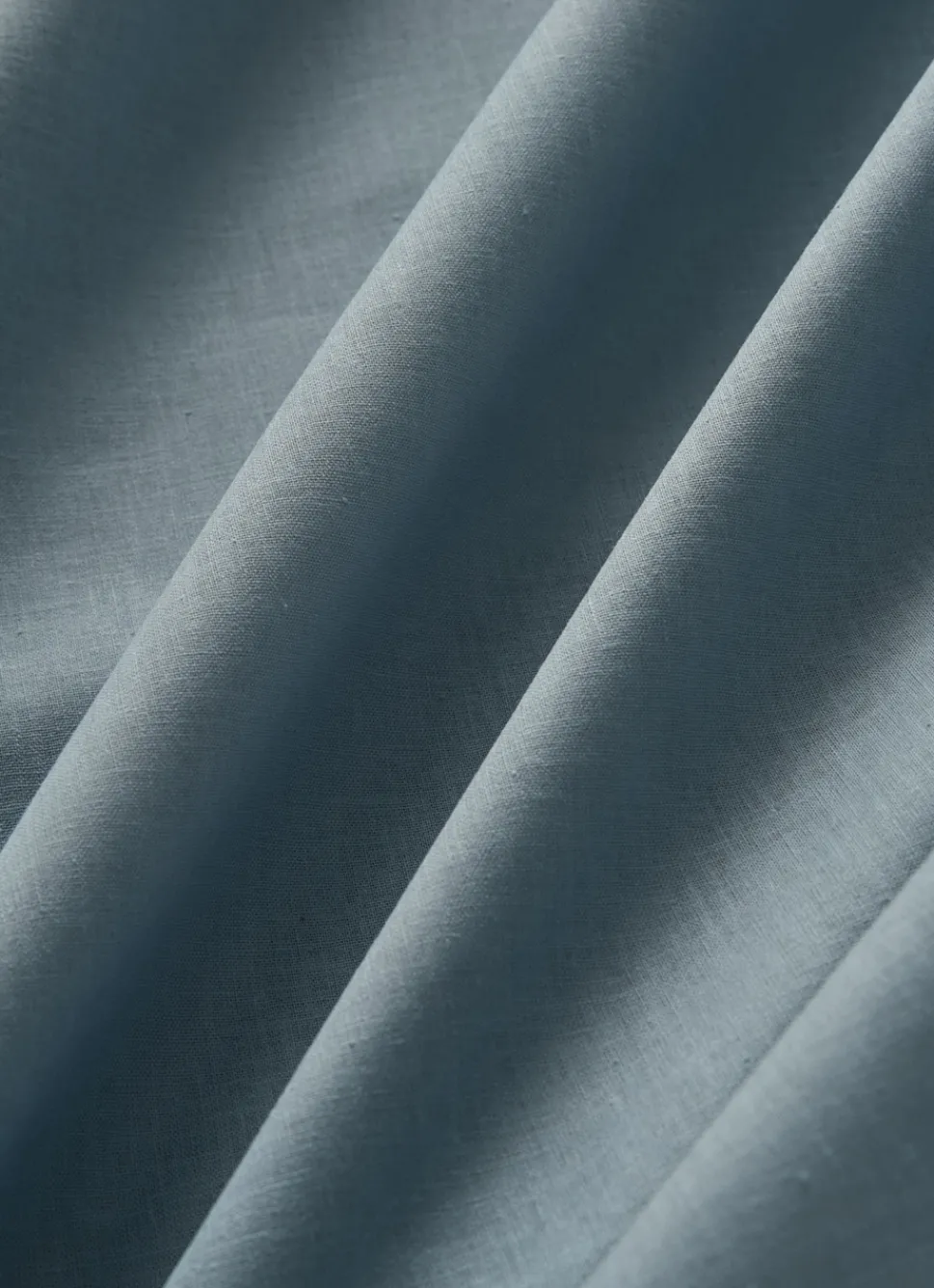 Online Bouchara DRAP HOUSSE EN COTON BLEU ORAGE