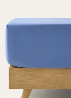 Hot Bouchara DRAP HOUSSE EN COTON BLEU OCEAN