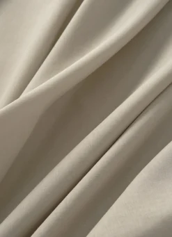 Outlet Bouchara DRAP HOUSSE EN COTON TAUPE