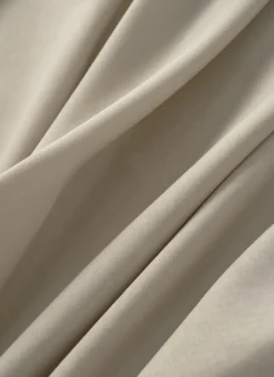 Clearance Bouchara DRAP HOUSSE EN COTON TAUPE