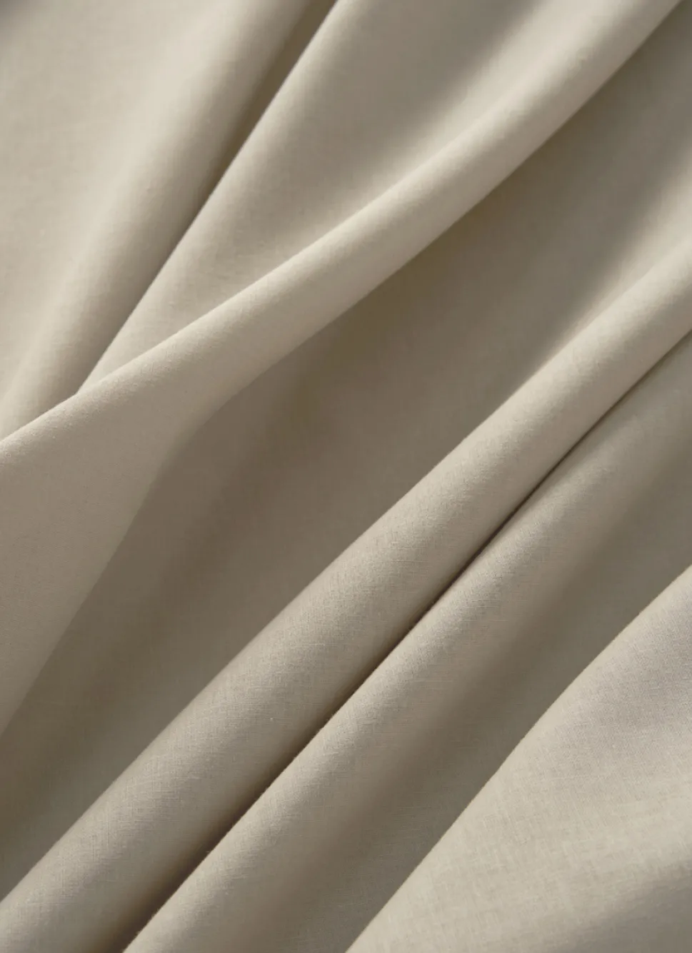 Clearance Bouchara DRAP HOUSSE EN COTON TAUPE