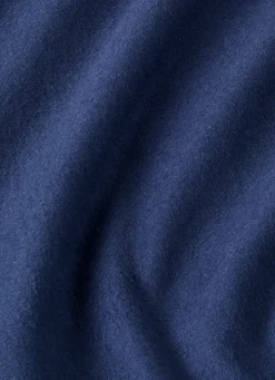 Discount Bouchara DRAP HOUSSE EN FLANELLE UNIE RAGOON BLEU INDIGO