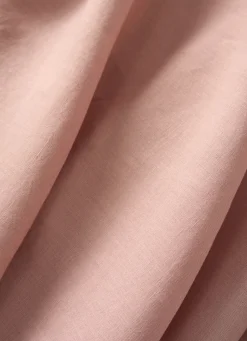 Online Bouchara DRAP HOUSSE EN LIN LAVÉ UNI 165GR ROSE