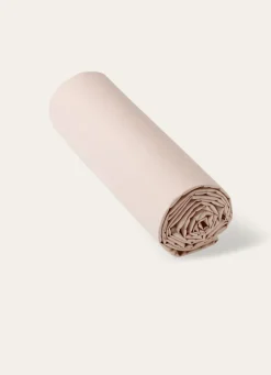 Hot Bouchara DRAP HOUSSE EN PERCALE DE COTON POUR LIT ARTICULÉ SABLE